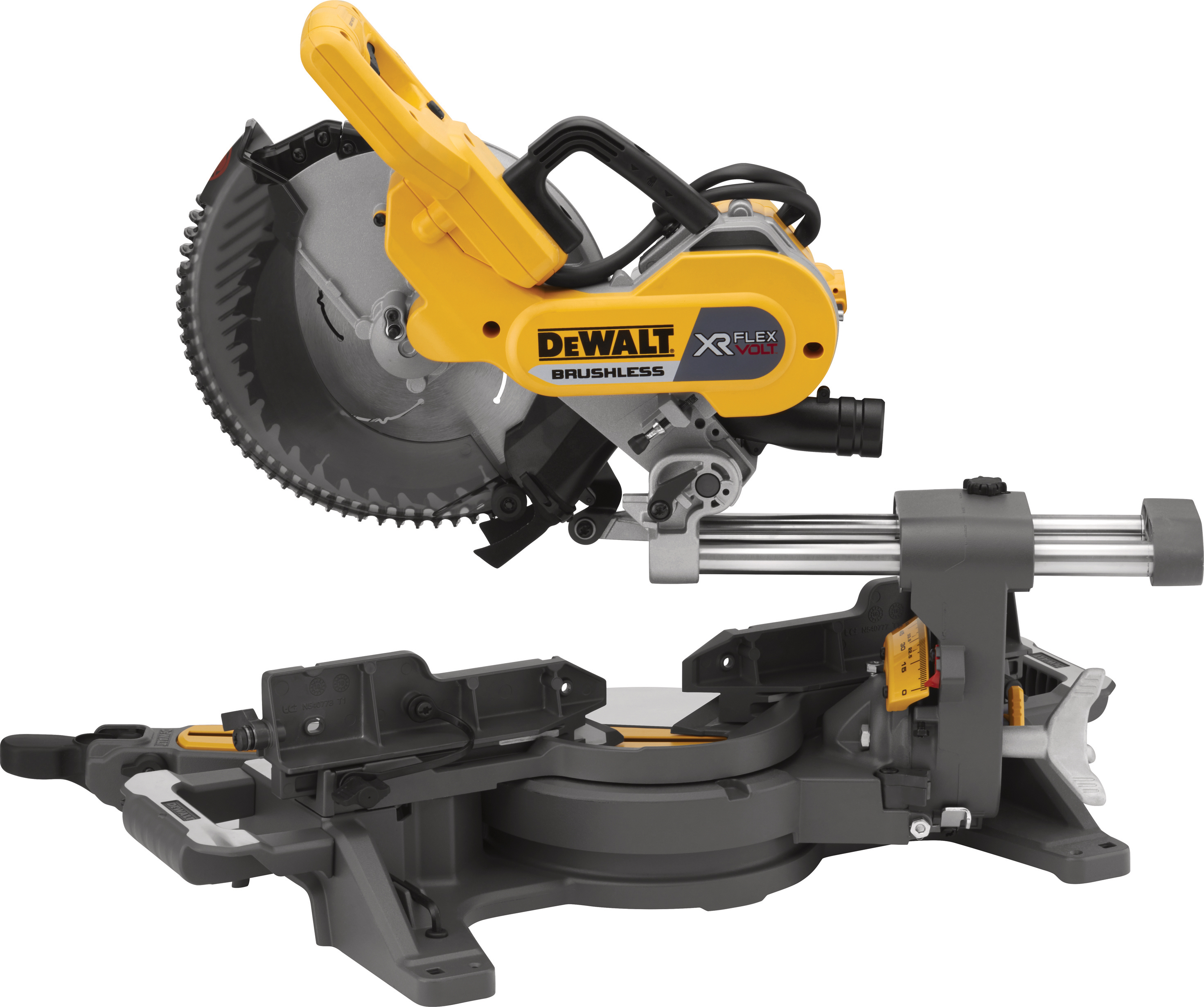 Miter Saw Dewalt 250mm Blade DEWALT DCS727N 54v Slide Mitre Saw