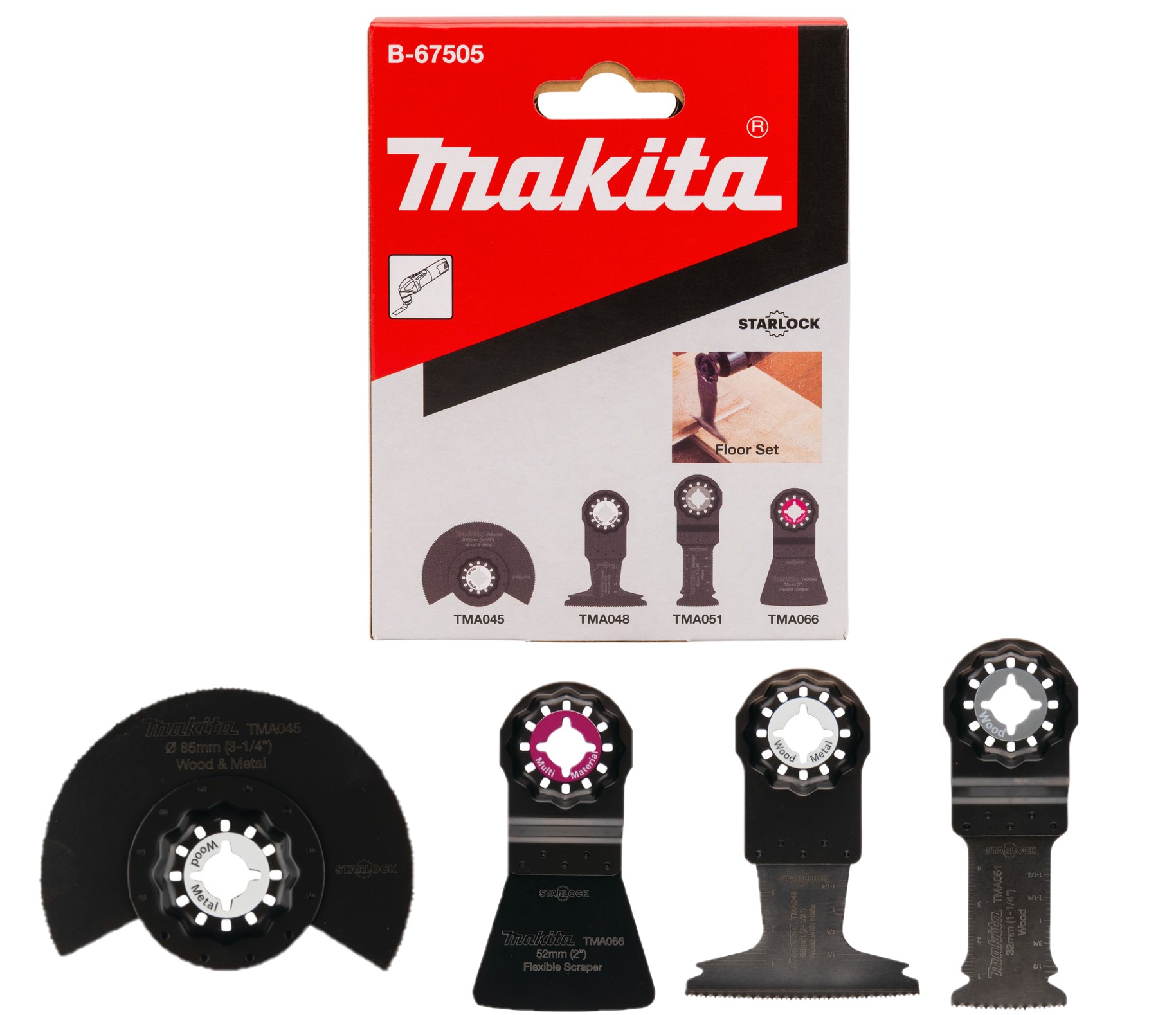 Makita Accessoires Universeel mes 24/11 mm - B-65012 - B-65012