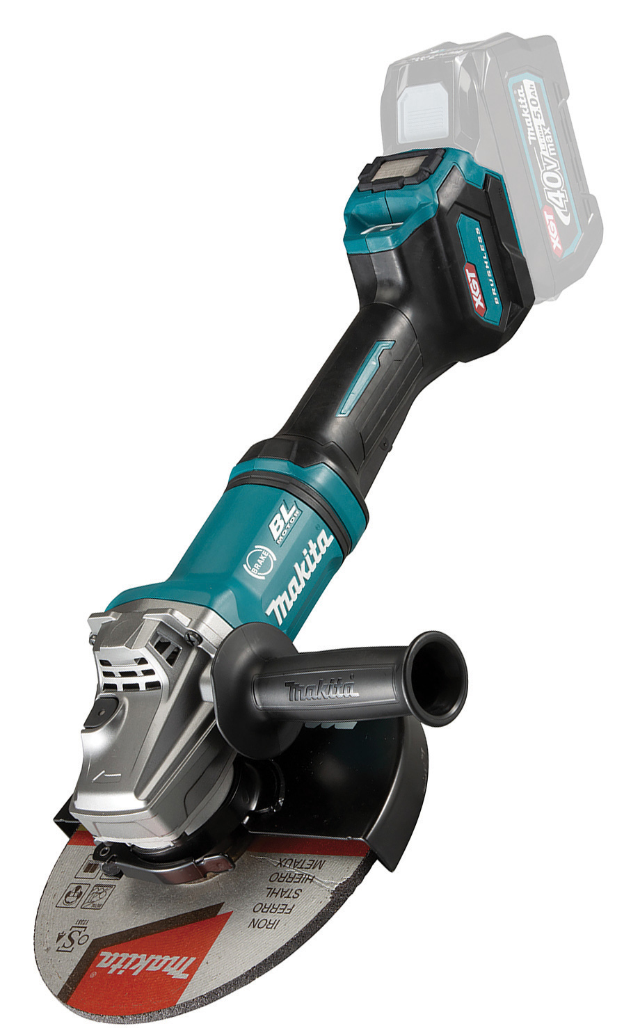 Makita GA004GZ01 40V Max XGT Cordless Brushless Angle Grinder 115mm